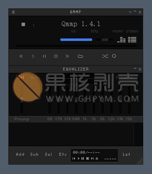 Qmmp(开源音乐播放器) v2.1.5 便携版