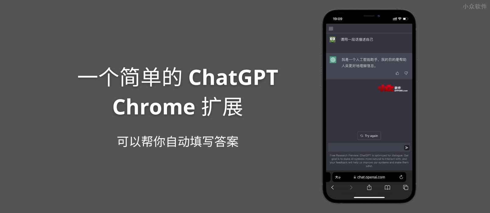 一个简单的 ChatGPT Chrome 扩展，可以帮你自动填写答案