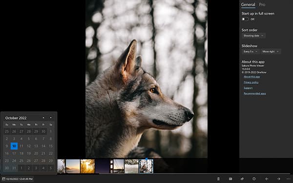 Sakura Photo Viewer - 占用小、速度快、界面好看的 Windows 图片浏览器[Windows] 1