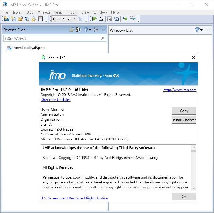 统计数据分析 SAS JMP Pro 17.1 for Windows macOS