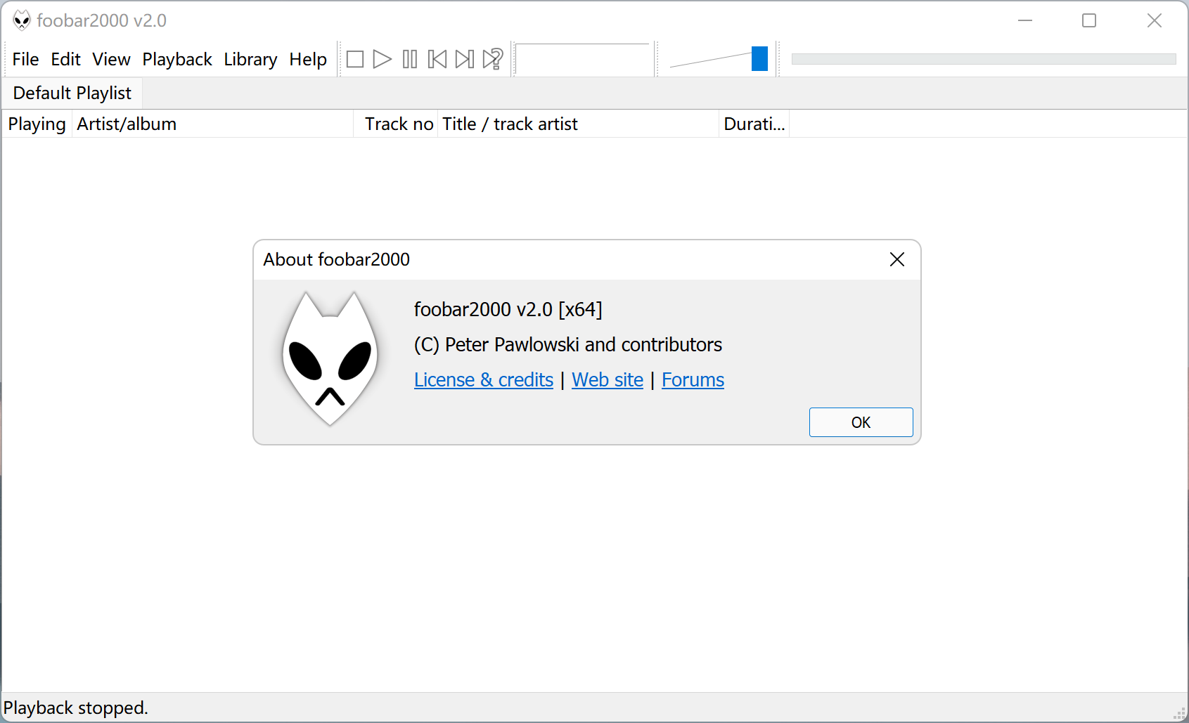 简洁音乐播放器 foobar2000 v2.0+v2.1 beta | foobar2000 v2.5 macOS