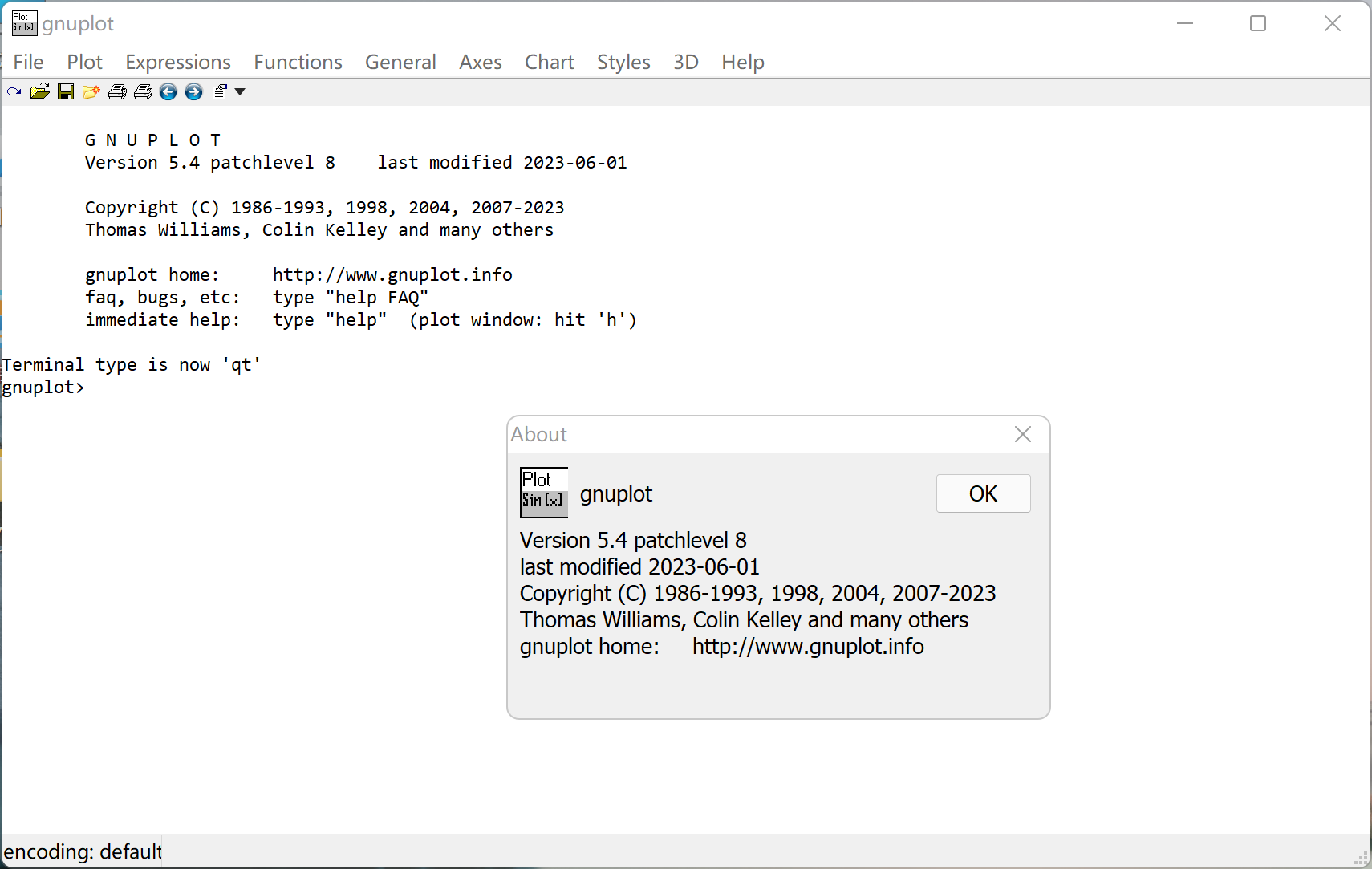 开源交互式科学绘图工具Gnuplot v5.4.8 Win Mac(图1)