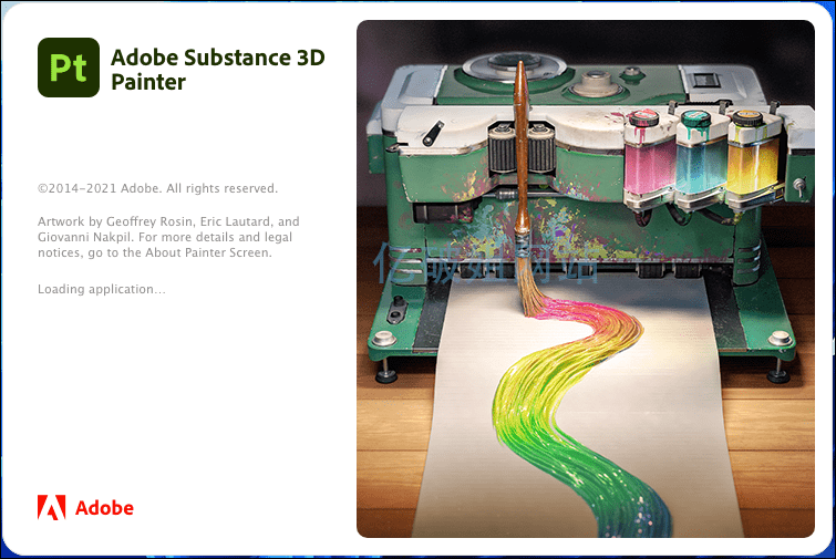 Adobe Substance 3D Painter v9.1.2 三维绘画设计软件