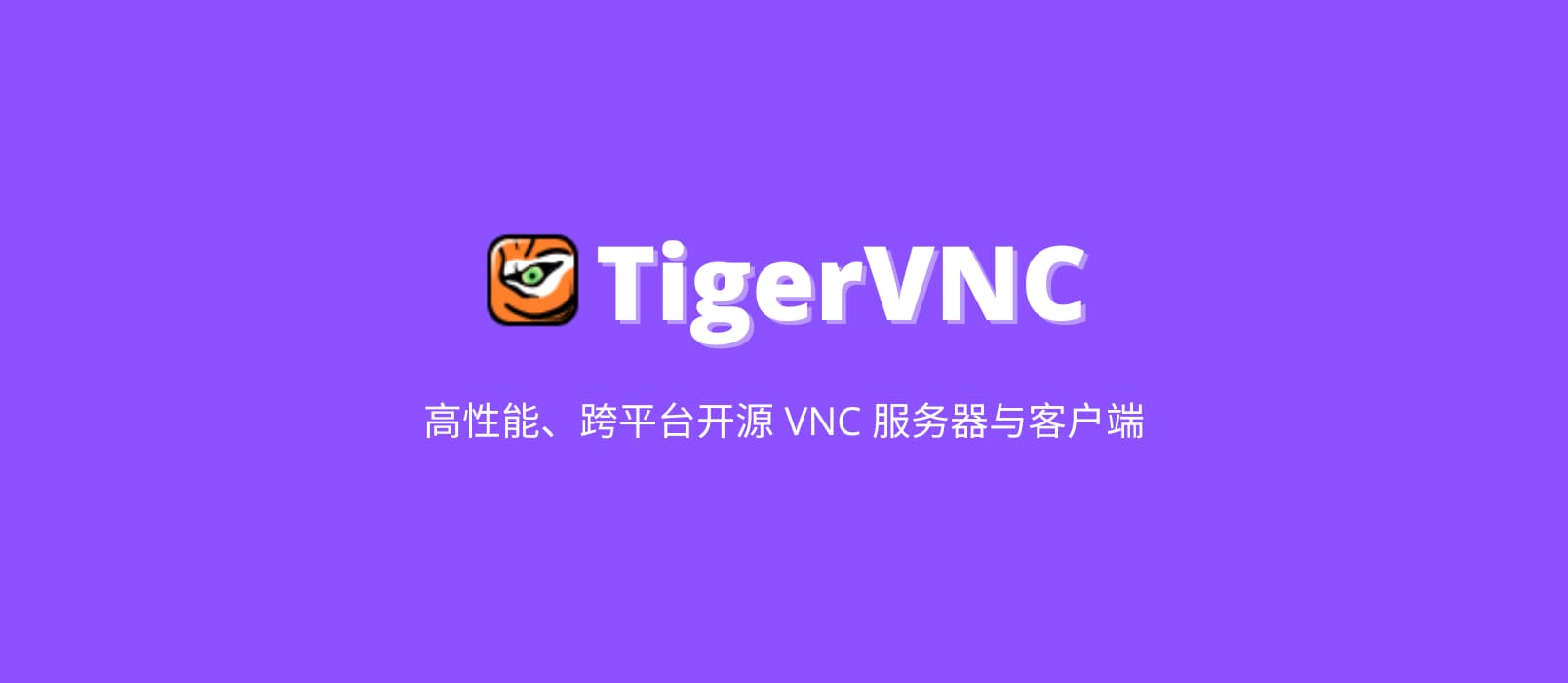 TigerVNC - 高性能、跨平台开源 VNC 服务器与客户端