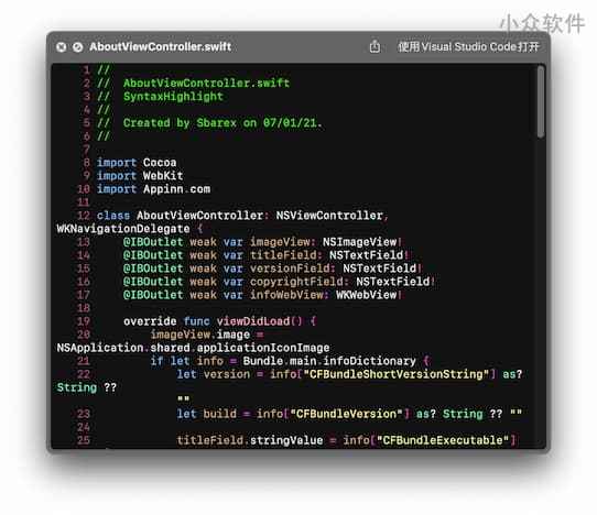 Syntax Highlight - 为 macOS 快速查看添加代码高亮功能，支持 100+ 格式 3