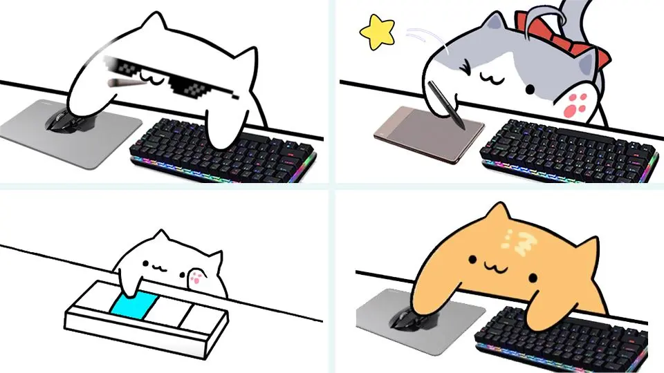 Bongo Cat Mver - 邦哥猫替身：让猫咪同步使用鼠标键盘[Windows] 2