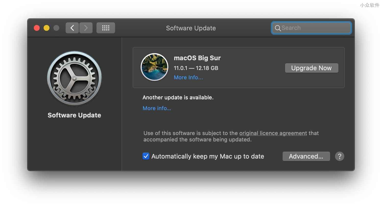 macOS Big Sur 系统更新