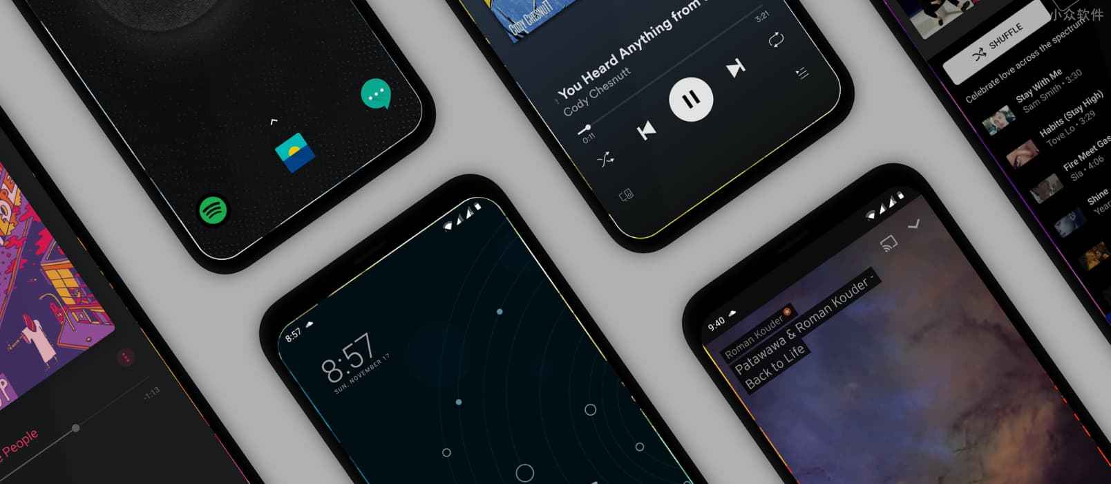 Muviz Edge - 利用屏幕边缘，可视化听歌[Android] 1