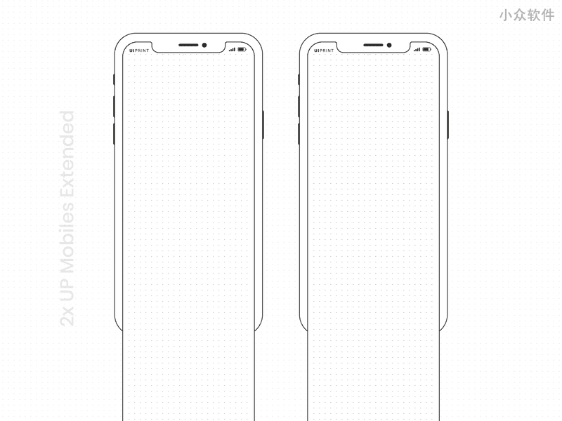 uiprint - 适合于 iPhone，可打印出来的线框原型图 4