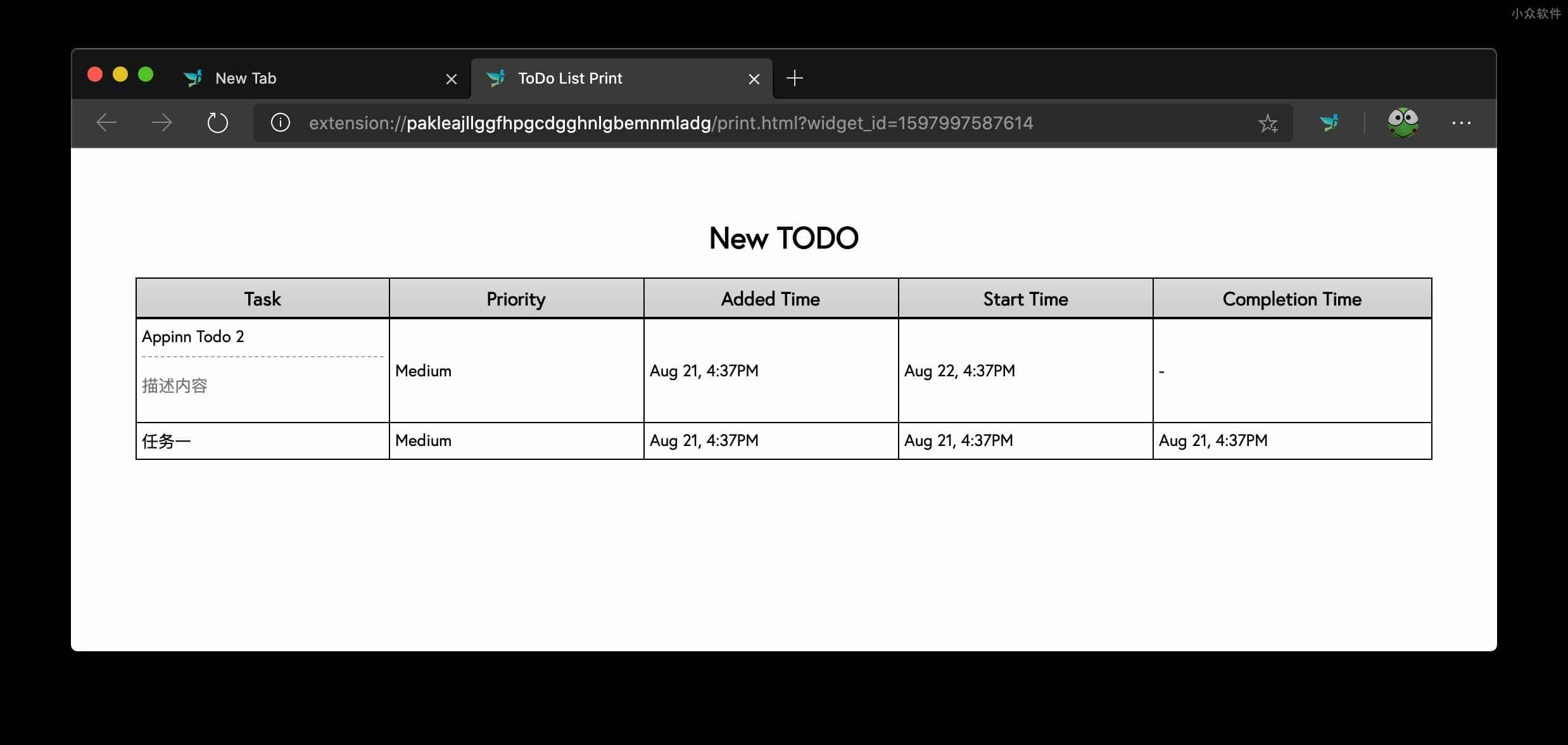 Dwij NewTab - 在新标签页使用 Todo 和便签，可打印日报表[Chrome/Edge] 4