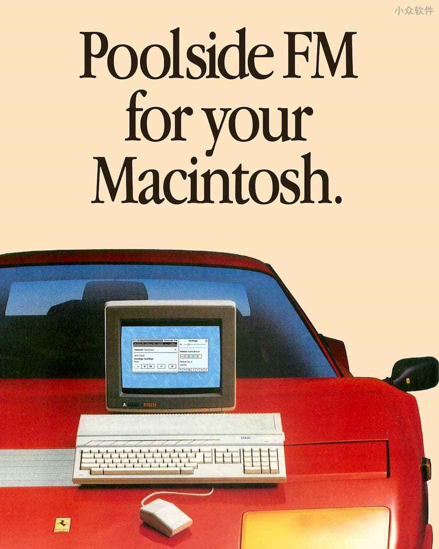 Poolside FM - 最夏日复古音乐电台，仿90年代 Mac 界面[Web/macOS] 5