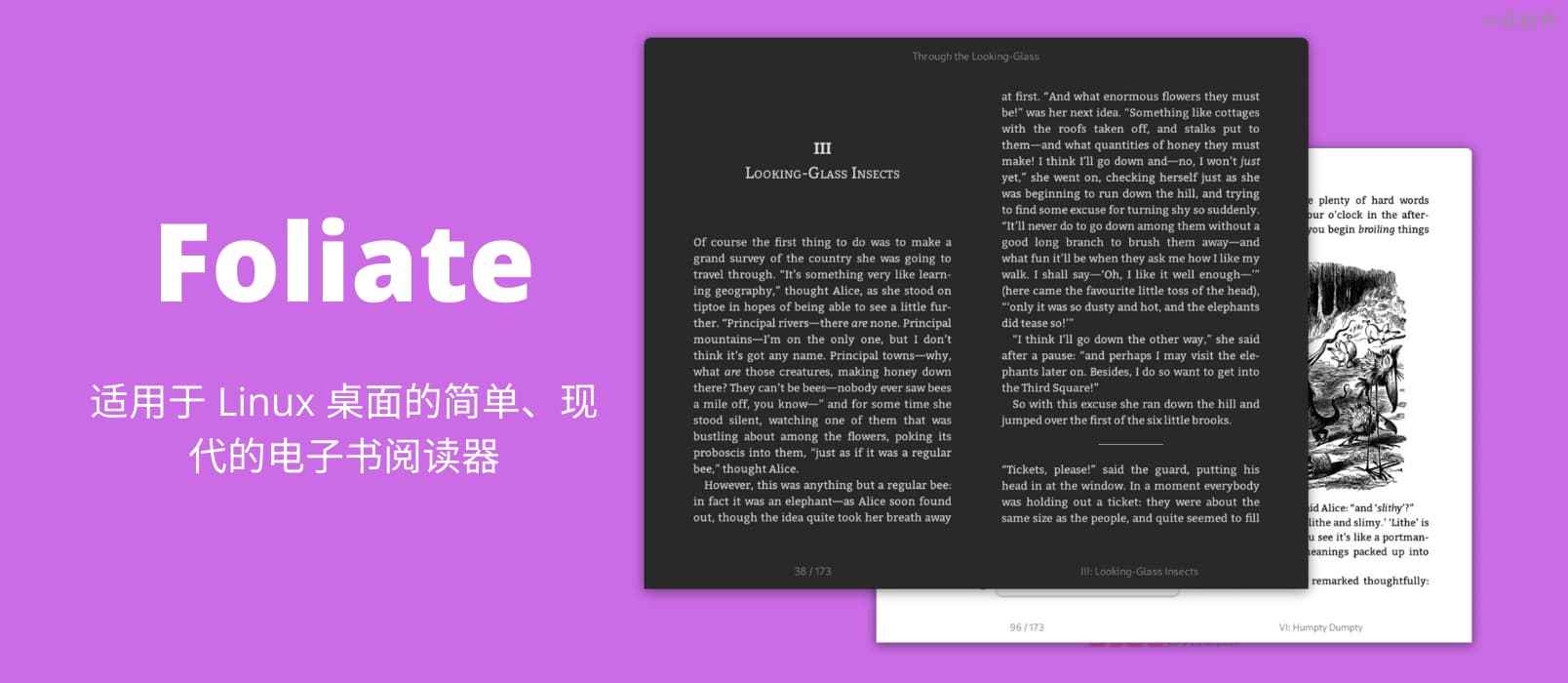 Foliate – 适用于 Linux 桌面的简单、现代的电子书阅读器
