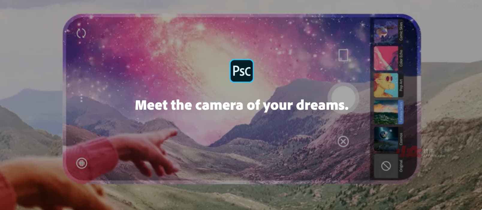 Photoshop Camera - Adobe 发布免费相机应用，可直接套用 Ins 名人滤镜 1