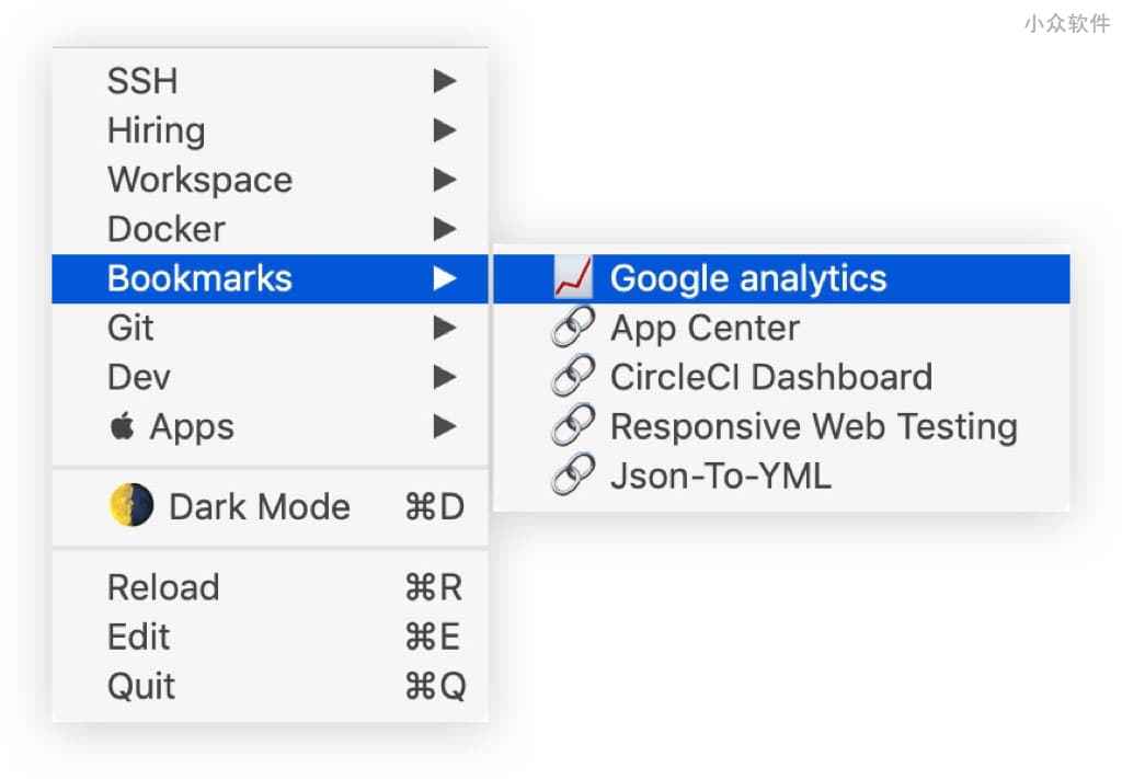 SuperBar - 自定义 macOS 菜单栏，书签、命令行、代码片段... 4