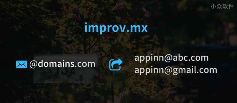 improv.mx – 无需企业域名邮箱，使用别名邮件转发到现有邮箱