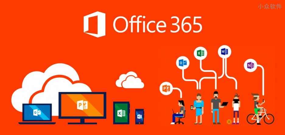 Office 365 个人/家庭版 5+ 折 特价，立即拥有正版 Word/Excel/PPT/Outlook 2