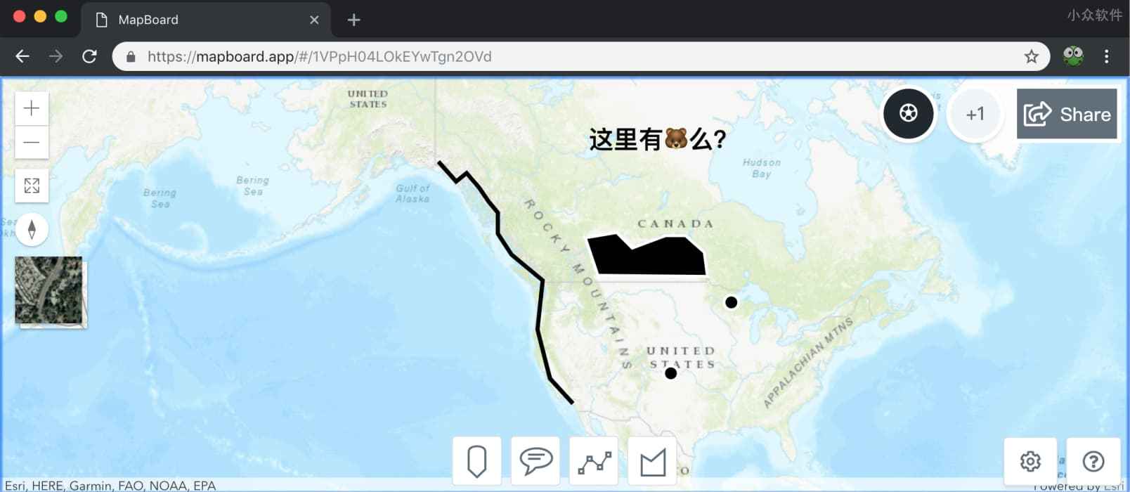 MapBoard – 一个简单的在线多人协作地图标记、白板工具
