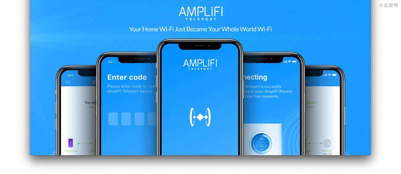 AmpliFi Teleport – 将家中 Wi-Fi 变成你的全球 Wi-Fi