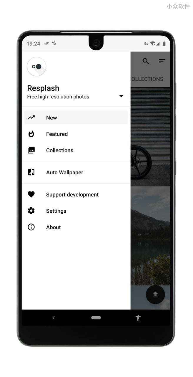 Resplash - 自动设置壁纸，浏览超过110万张 Unsplash 社区的精彩照片[Android] 2