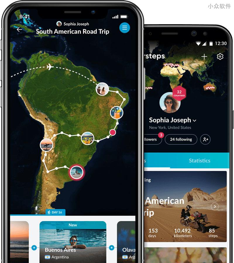 Polarsteps – 可离线、记录/追踪你的完整旅行 [iOS/Android]