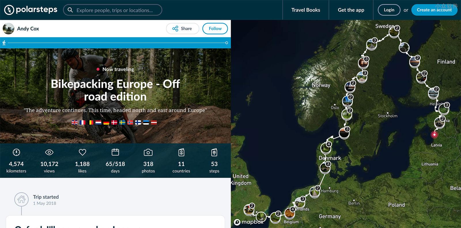 Polarsteps - 可离线、记录/追踪你的完整旅行 [iOS/Android] 3