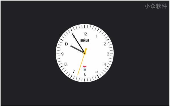 Clock.saver - 源自 Braun Watches 灵感的时钟屏保 [macOS] 7