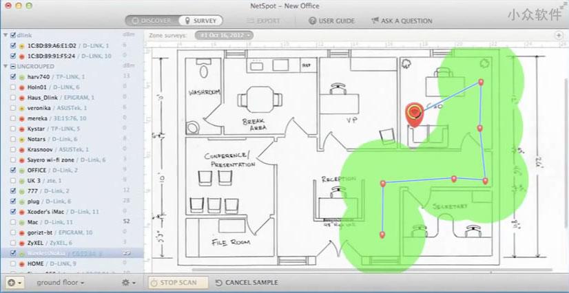 Wi-Fi Heatmap - 分析 Wi-Fi 覆盖，创建可视化 Wi-Fi 地图 [Android] 3