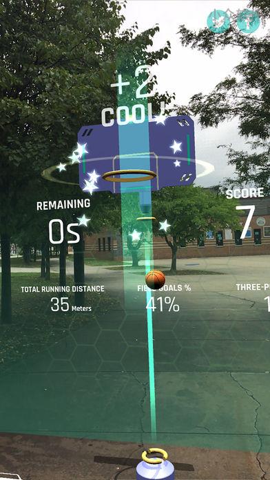 AR Solo Basketball – 没时间打球怎么办？用 ARKit 虚拟个篮球场