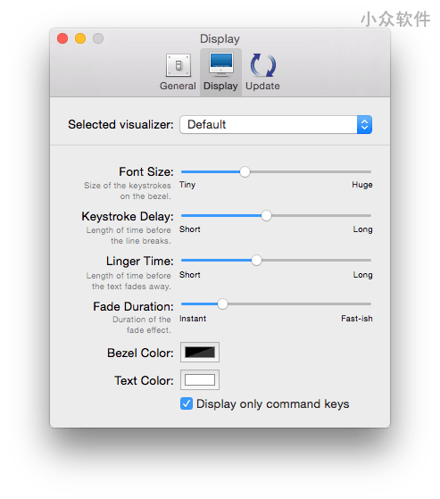 在 Mac 录制屏幕视频的时候，如何录下操作按键？用 KeyCastr 显示按键 2