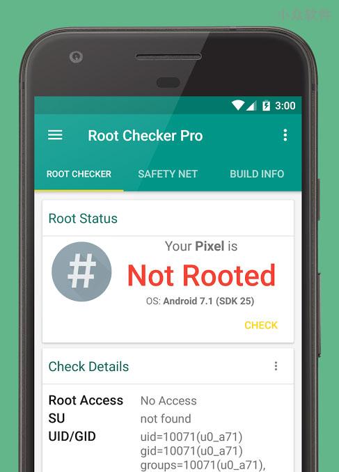 Root Checker Pro – 检查 Android 设备是否 root 以及 SafetyNet 测试[限免]