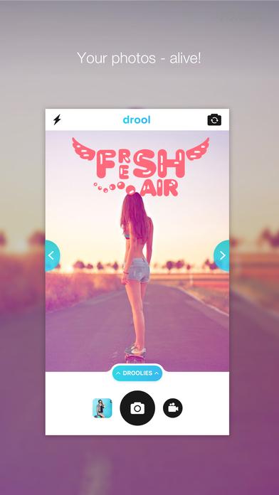 Drool – 制作 Instagram 快拍风格的照片[iPhone / Android]