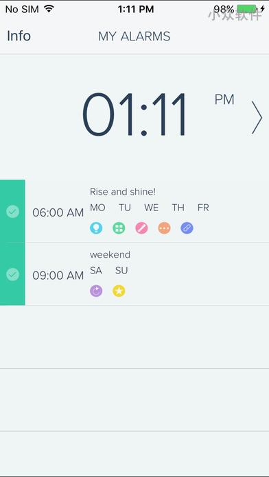 ⏰ 多达 8 种唤醒任务花样虐，让「起不来床」成为过去 [iOS / Android] 1