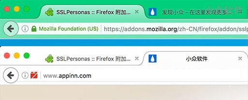 SSLPersonas - 通过改变浏览器主题「颜色」来显示网页是否安全[Firefox] 2