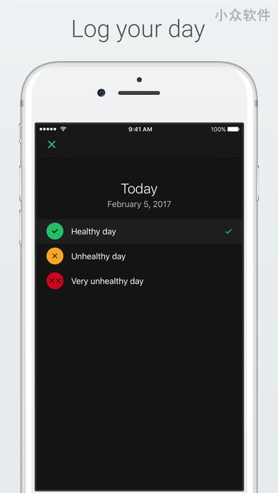 EatHealthy Tracker - 每天记录你吃的是否健康[iPad/iPhone] 2