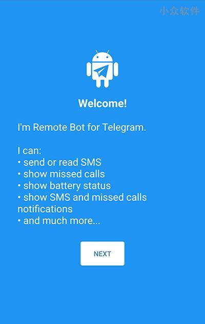 Remote Bot for Telegram - 让聊天机器人来远程遥控 Android 设备 1