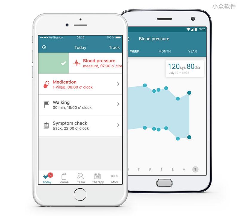 MyTherapy 服药提示器 - 提醒、记录、健康报告 [iOS/Android] 1