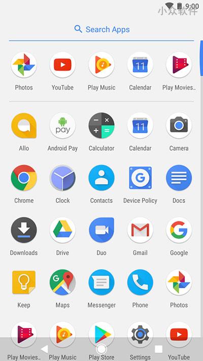 Pixel Launcher - 新款 Google 牌 Android 原生桌面启动器 3