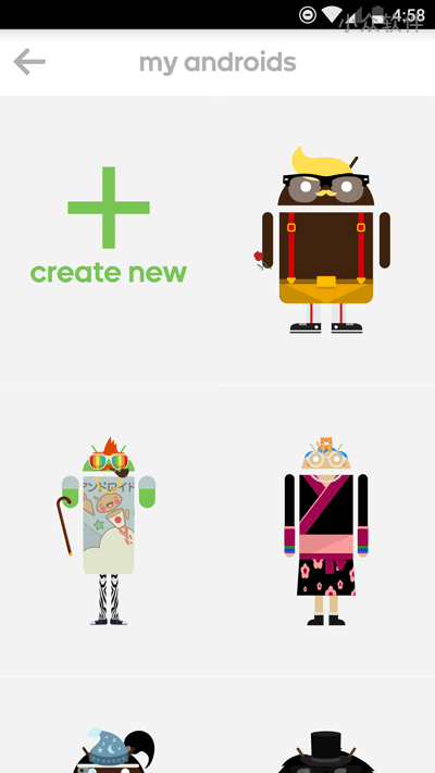 Androidify - 安卓机器人换装：逗熊孩子+表情包[Android/Web] 4