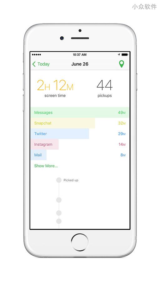 Moment - 追踪每天使用了多长时间手机[iPhone/iPad] 2