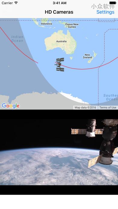ISS HD Live – 从「国际空间站」实况直播地球[iOS/Android]