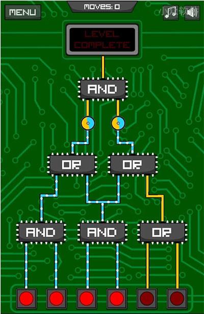 Circuit Scramble - 理工科的小伙伴来看看你的「逻辑电路 」思维怎么样[Android] 2