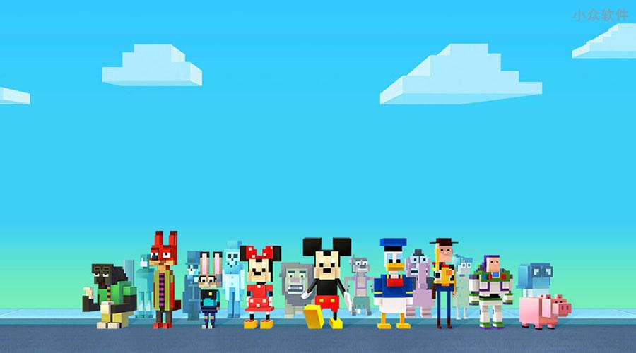 这款像素游戏里有迪士尼 150 个经典角色