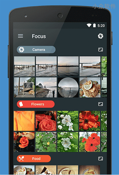 Focus – 可以给照片添加标签的相册[Android]