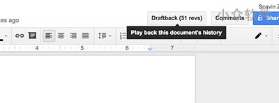 Draftback - 回放 Google Doc 历史记录[Chrome] 2