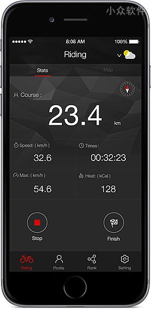五款优秀的骑行记录应用[iPhone/Android/WP] 2
