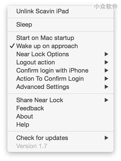 Near Lock - 通过 iPhone 解锁 Mac 支持 Touch ID 了[OS X/iOS] 2
