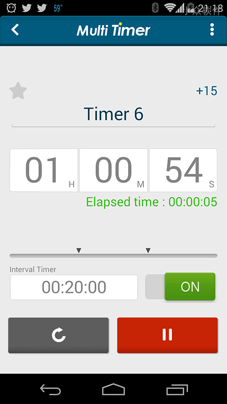 Multi Timer StopWatch - 多功能计时器[Android] 2