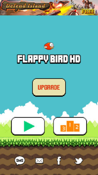 Clappy Bird – 又一款山寨 Flappy Bird[iOS]