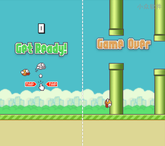 Flappy Bird – 史诗难度像素小游，修身养性必备 [iOS/Android]