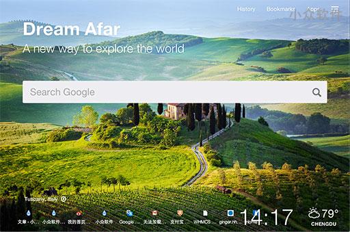 Dream Afar New Tab – 新标签页新样式[Chrome]